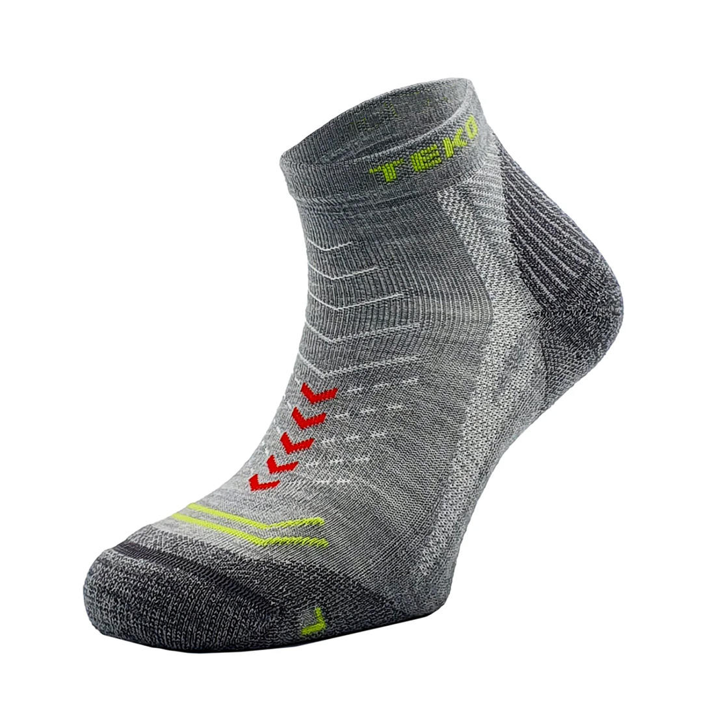 Calcetin EcoRun Enduro Light Half Cushion 2.0 - Color: Granite