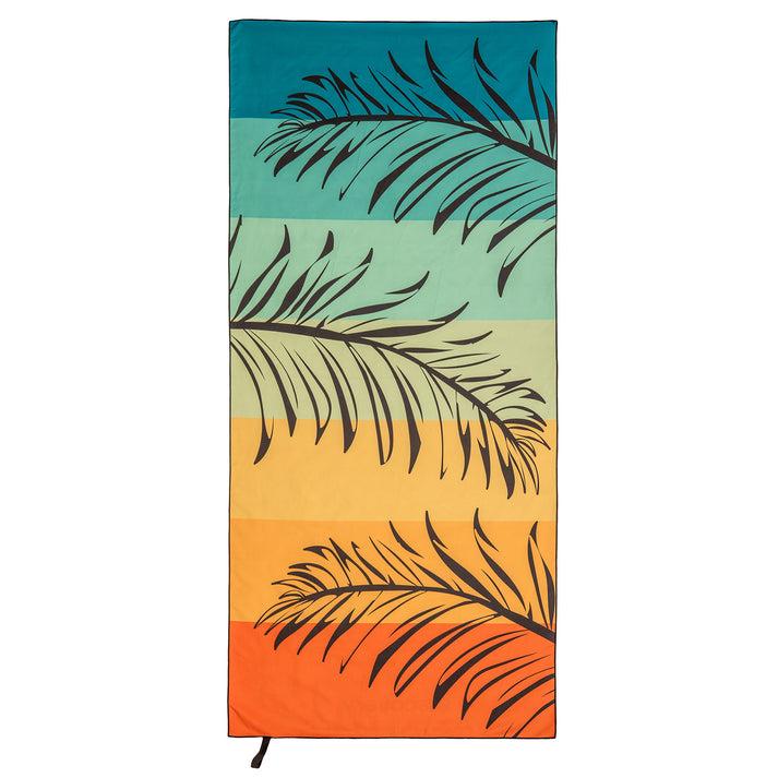 Toalla de Playa Beach Sunset - Color: Estampado hojas