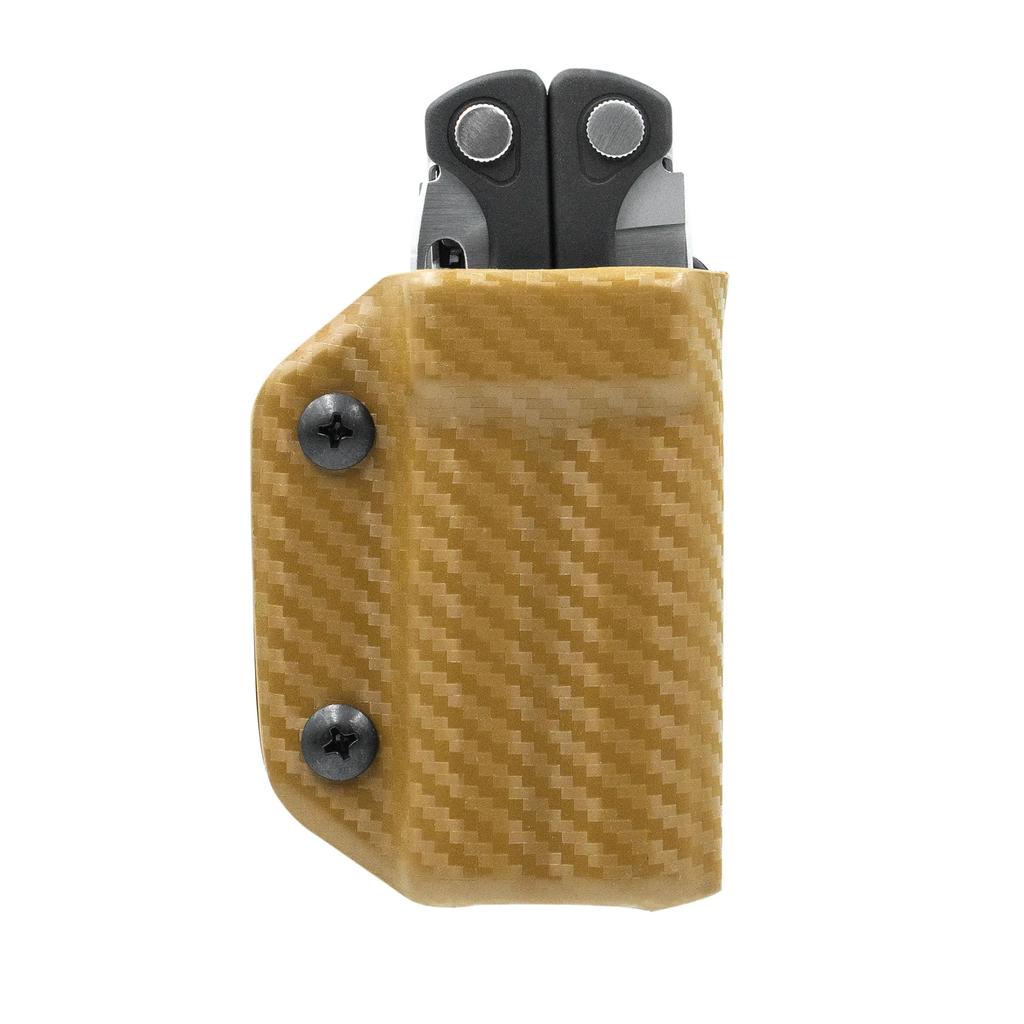 Miniatura Funda Kydex para Leatherman Charge y Charge + - Color: Carbón Marrón