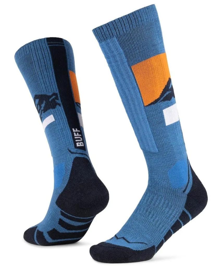 Calcetines Lana Merino gruesos, caña extra alta 