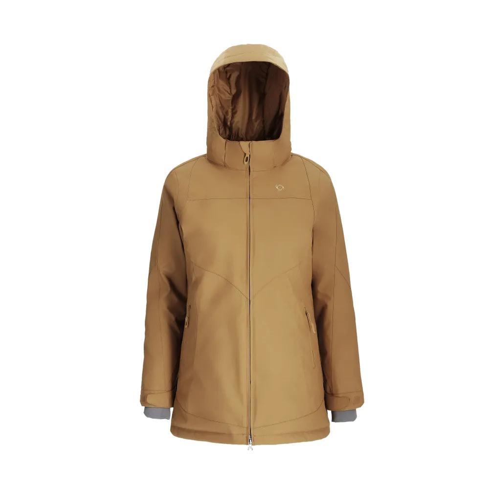 Parka Térmica Impermeable Vertex Mujer - Color: Mostaza
