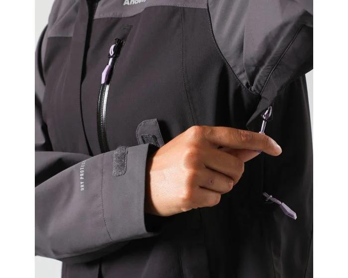 Miniatura Chaqueta Mujer Impermeable Andesgear Carelmapu - Color: Negro