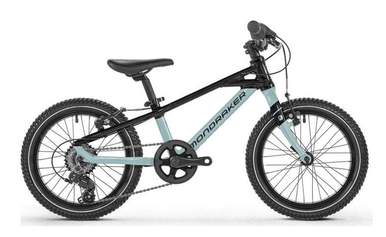 Bicicleta Leader 16 2022 - Color: Negro-Celeste