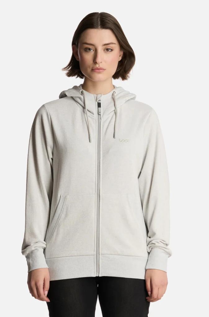 Polerón Mujer Ulmo Full Zip Hoody Sweatshirt  - Color: Gris