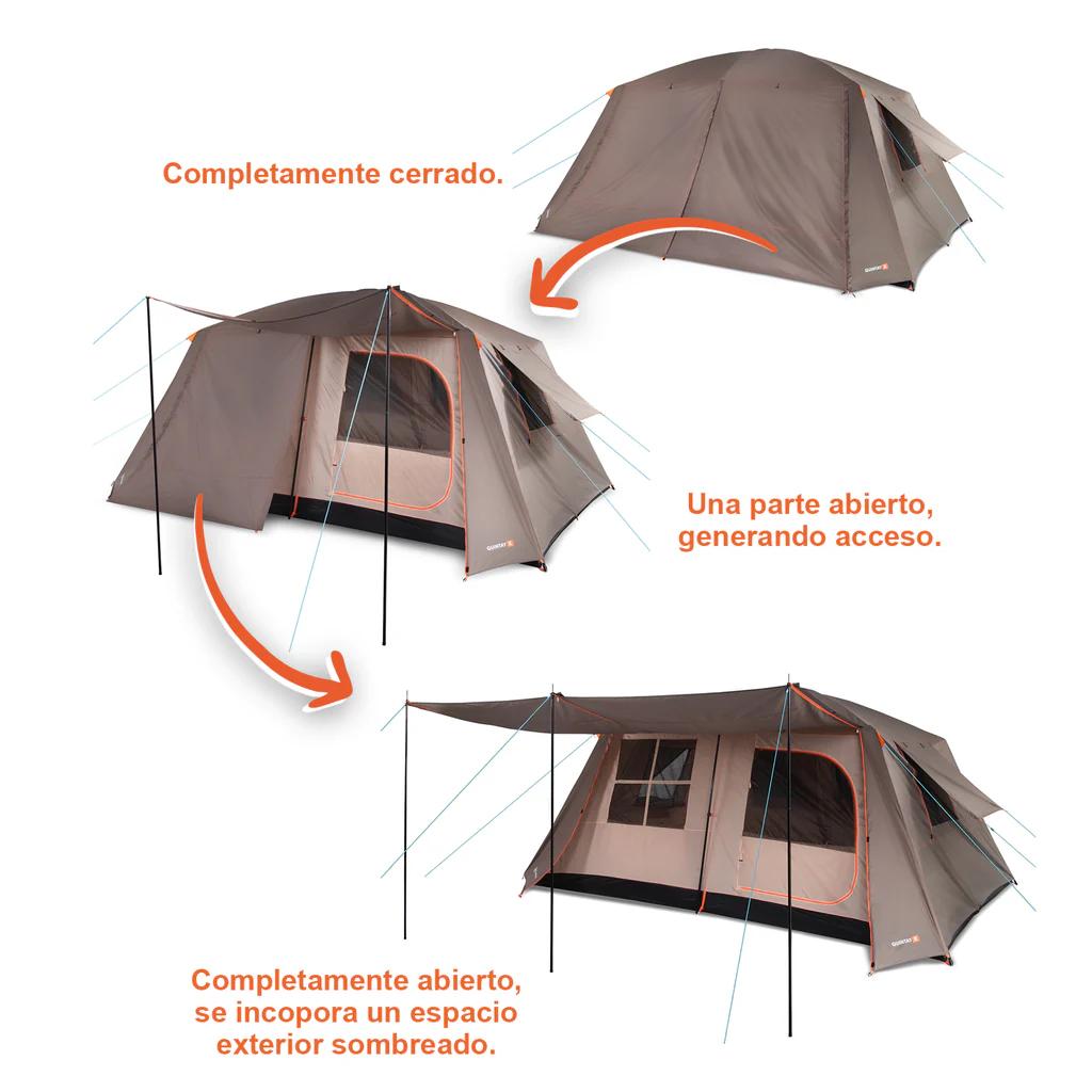 Miniatura Carpa Quintay X 10 Personas 3000 Mm Cubre Techo Largo -