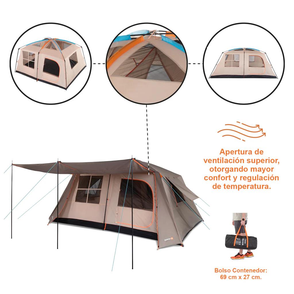 Miniatura Carpa Quintay X 10 Personas 3000 Mm Cubre Techo Largo -