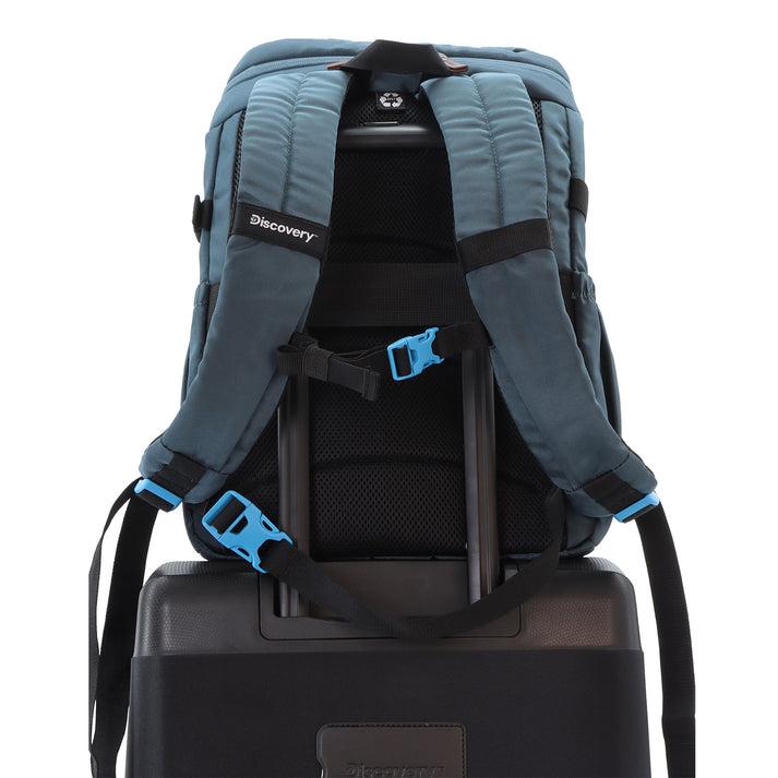 MOCHILA VIAJE ICON DISCOVERY RPET 25L PARA NOTEBOOK 15 - Color: Blue