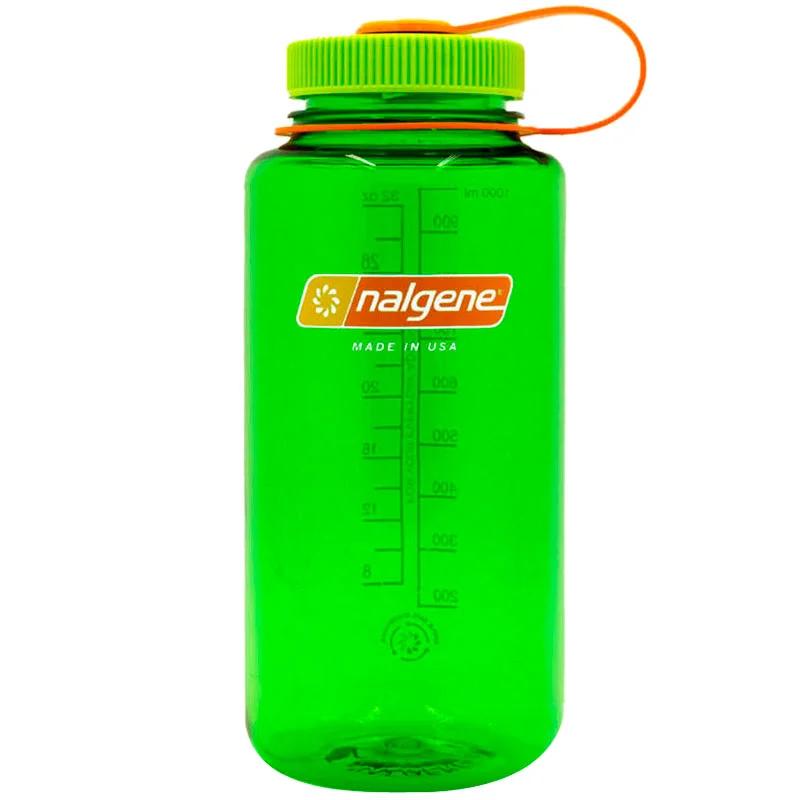 Miniatura Botella Reutilizable Boca Ancha 1000ml - Color: Verde Fluor