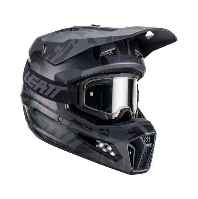 Kit Casco Moto 3.5 - Color: Negro