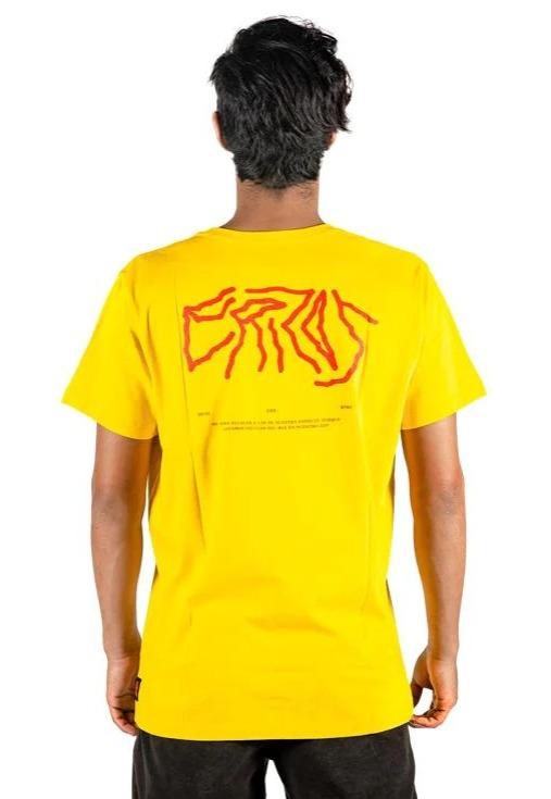 Polera Tee Mtmf 2021 - Color: Yellow Black