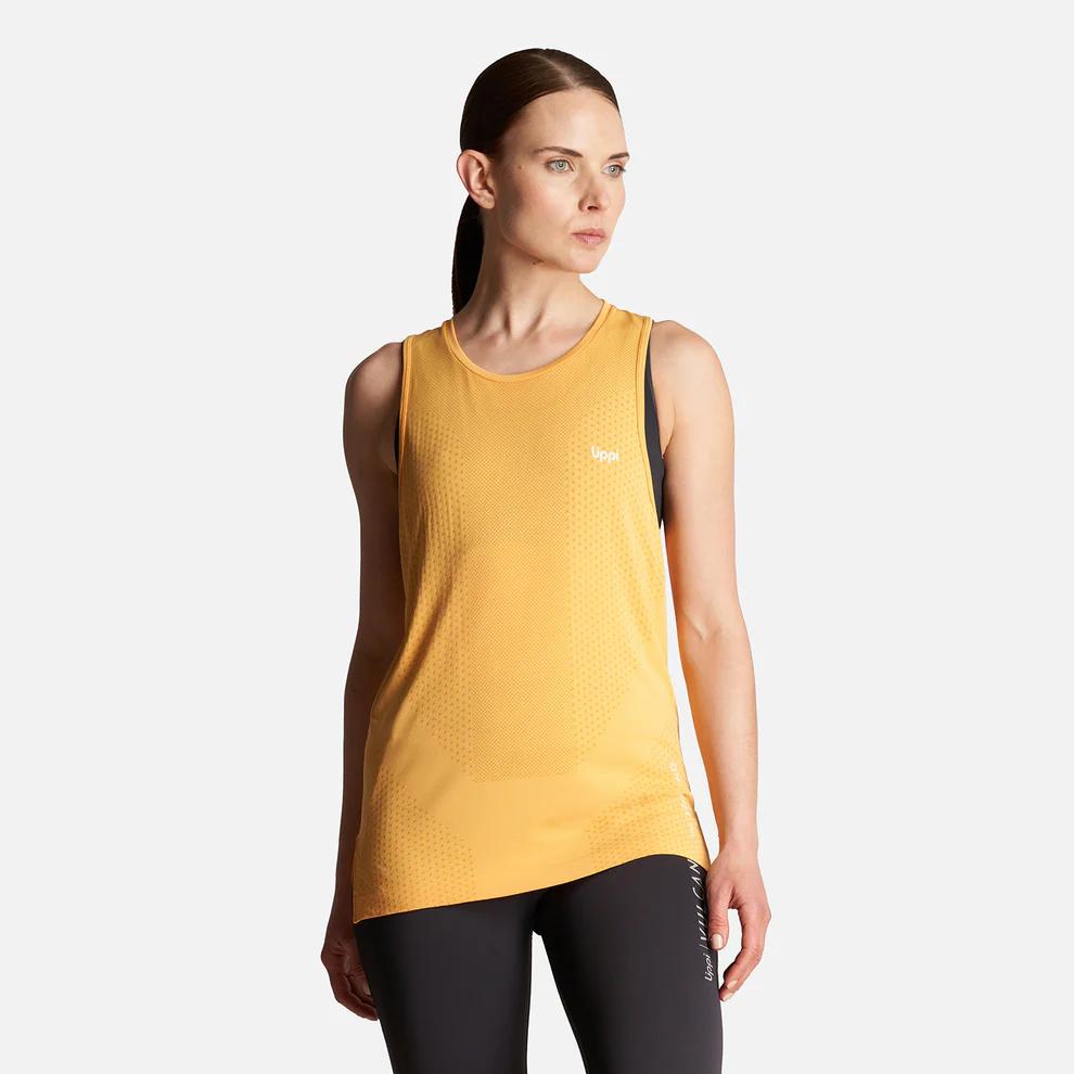 Polera Mujer 4 Run Seamless Trail T-Shirt - Color: Amarillo