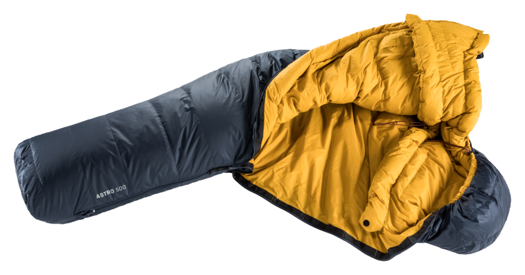 Saco De Dormir Astro 500 -4°c Zip Left Pluma -