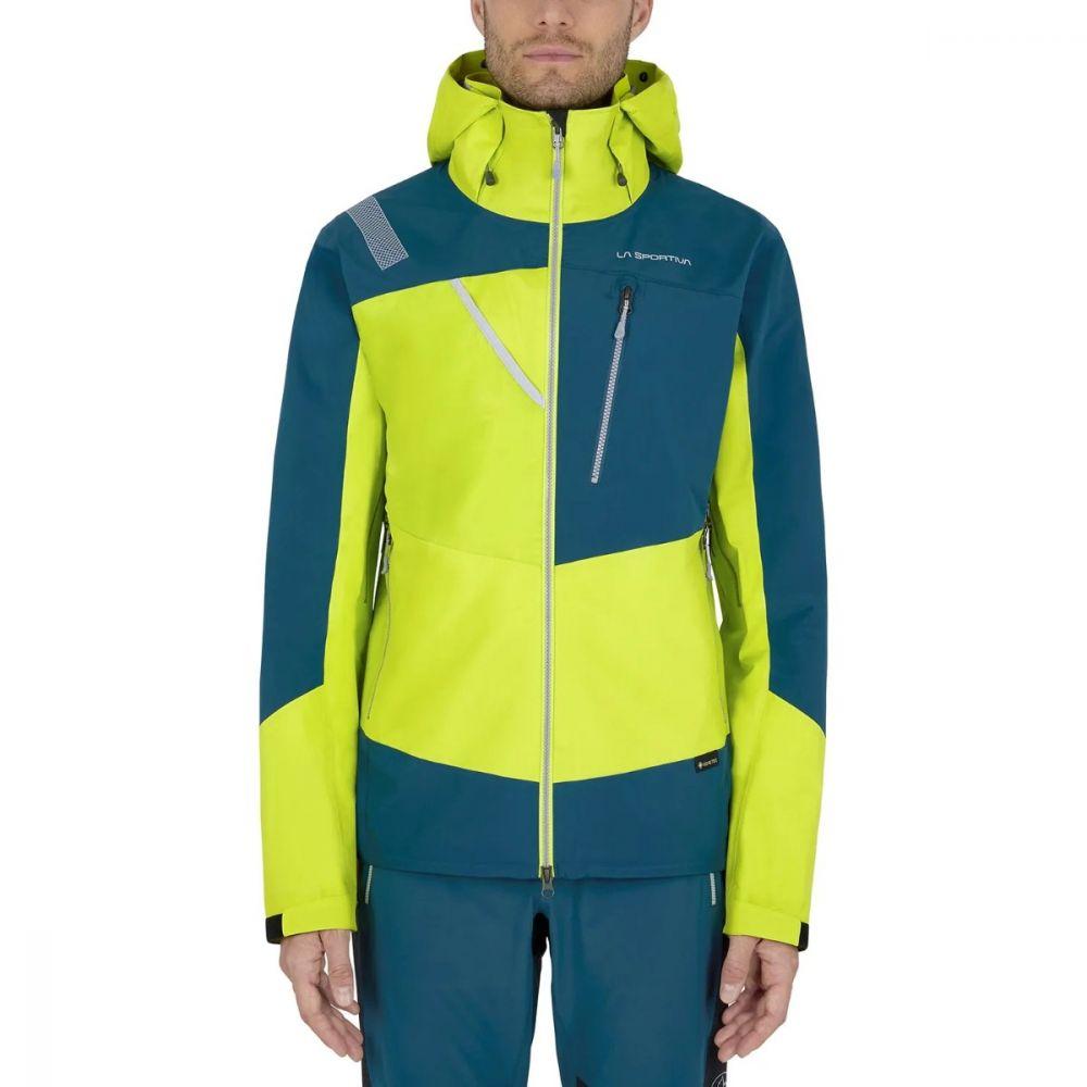 Miniatura Chaqueta Alpine Guide Gtx Jkt Hombre - Color: Azul-Amarillo