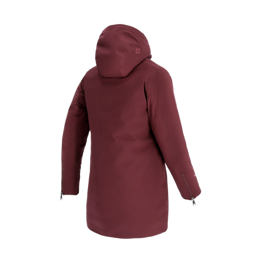 Miniatura Parka Abrigo Astral Mujer - Color: Burdeo
