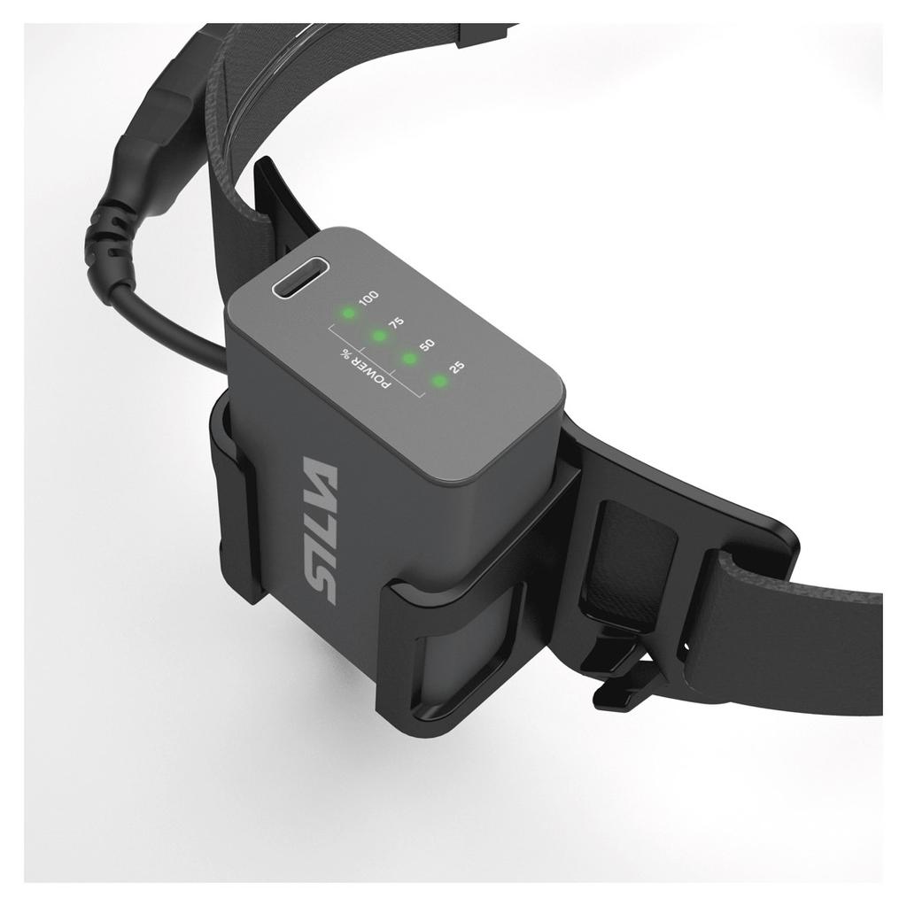 Miniatura Linterna Cross Trail 7R - Color: Negro