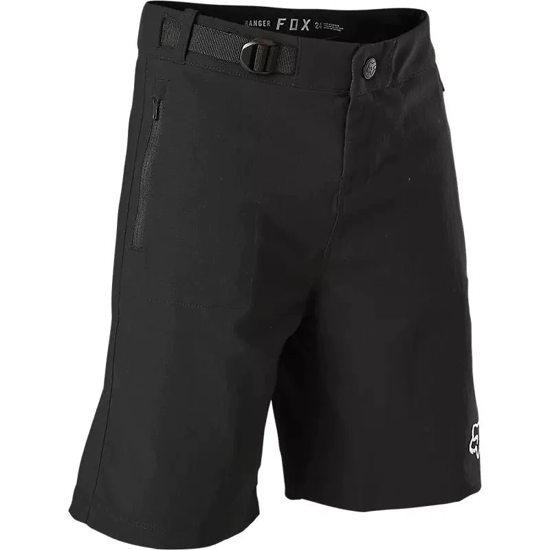 Short Bicicleta Niño Ranger Con Forro - Color: Negro