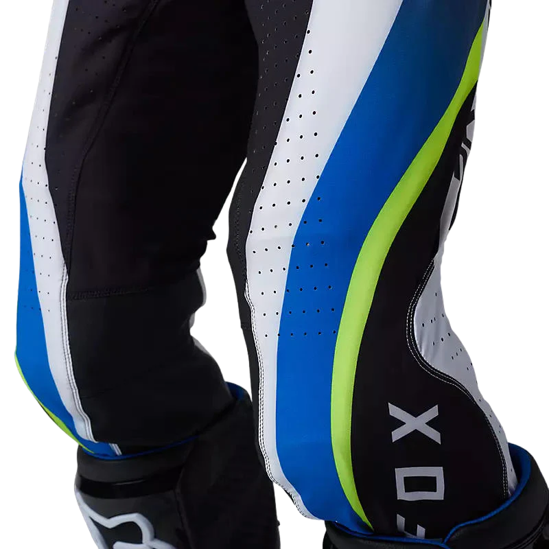 Miniatura Pantalón Moto Flexair Pro Circuit Foyl - Color: Negro-Blanco