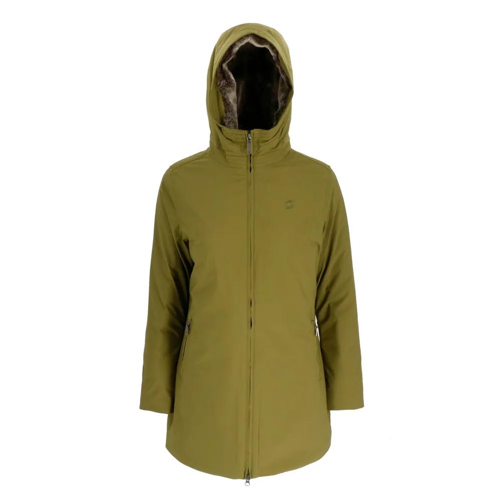 Parka Pluma Australis Mujer  - Color: Oliva