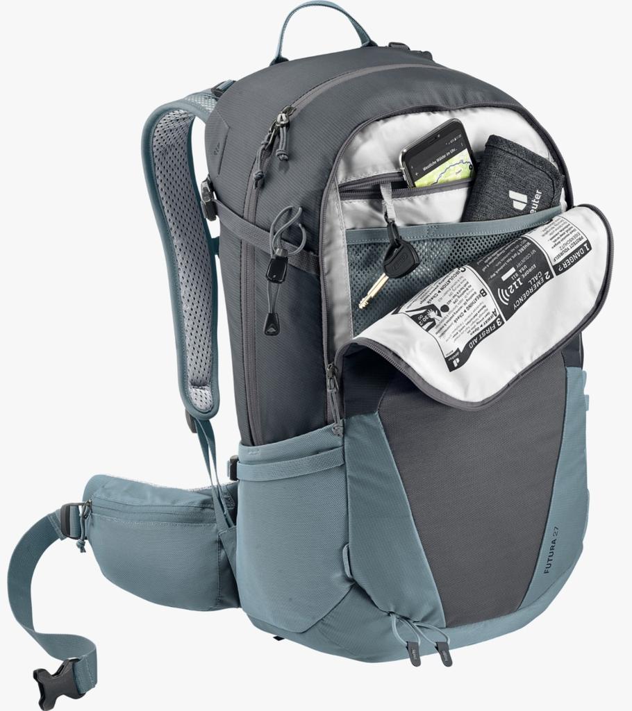 Miniatura Mochila Futura 27 - Color: Negro