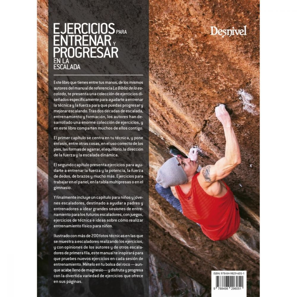 Libro Ejercicios para Entrenar y Progresar en la Escalada -