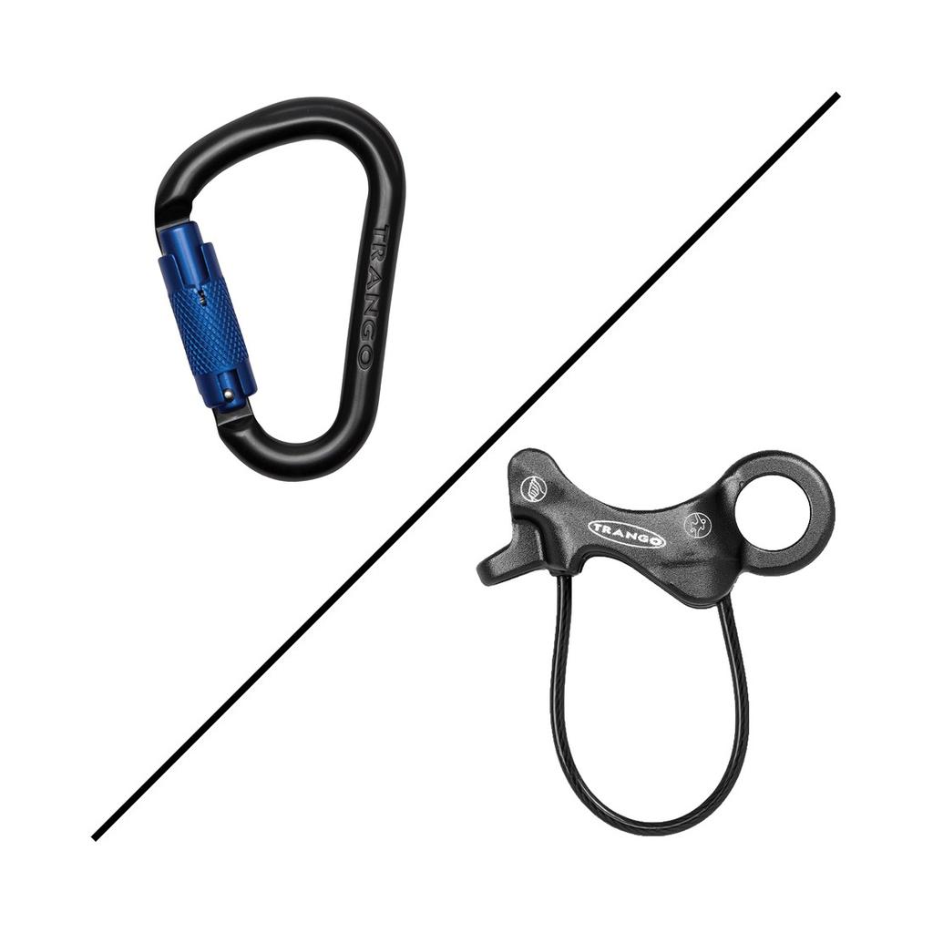 Dispositivo De Aseguramiento Guide Aries Con Mosquetón Regulock Auto