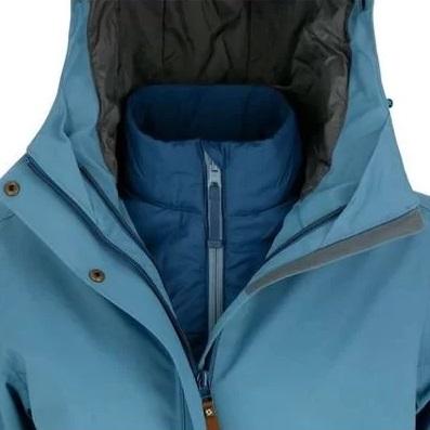 Parka 3 En 1 Skien Mujer - Color: Blue
