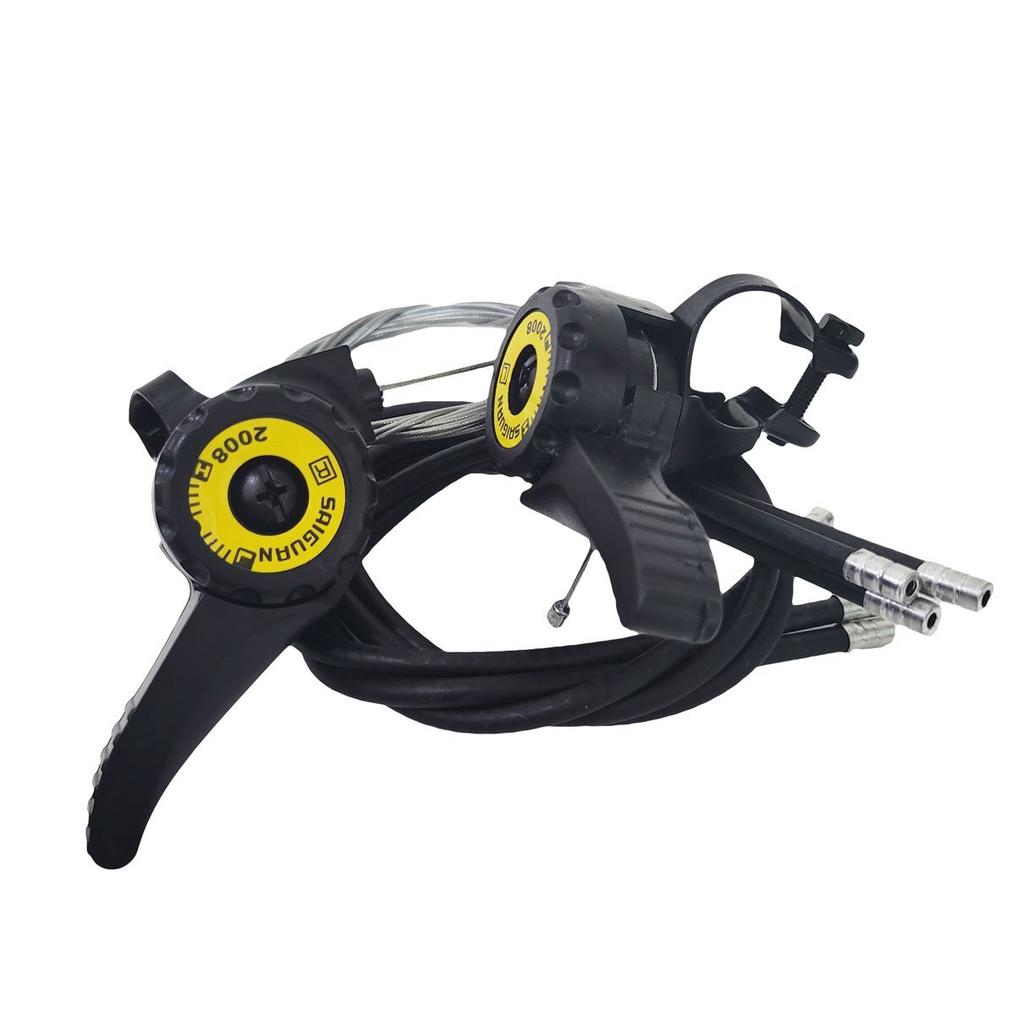 Manilla Cambio KD-03 MTB - Color: Negro/Amarillo