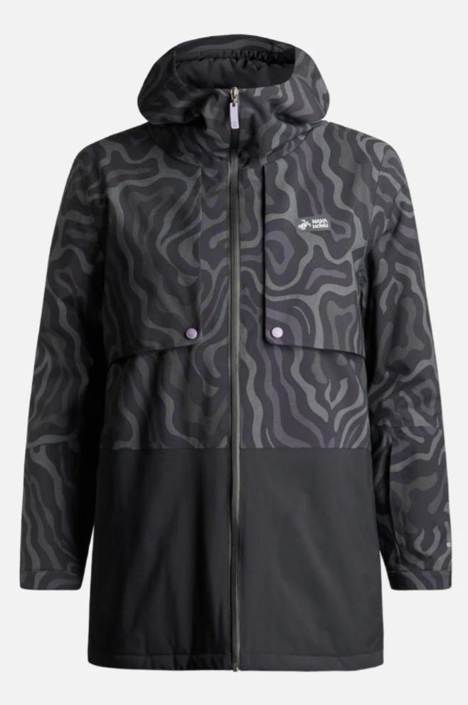 Miniatura Chaqueta Mujer Yeti Print  - Color: Negro