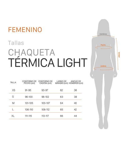 Parka Térmica Light Juki Mujer - Color: Negro