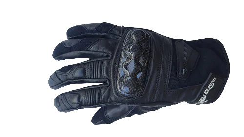 Guantes Moto Calle  Free Ride - Color: Negro