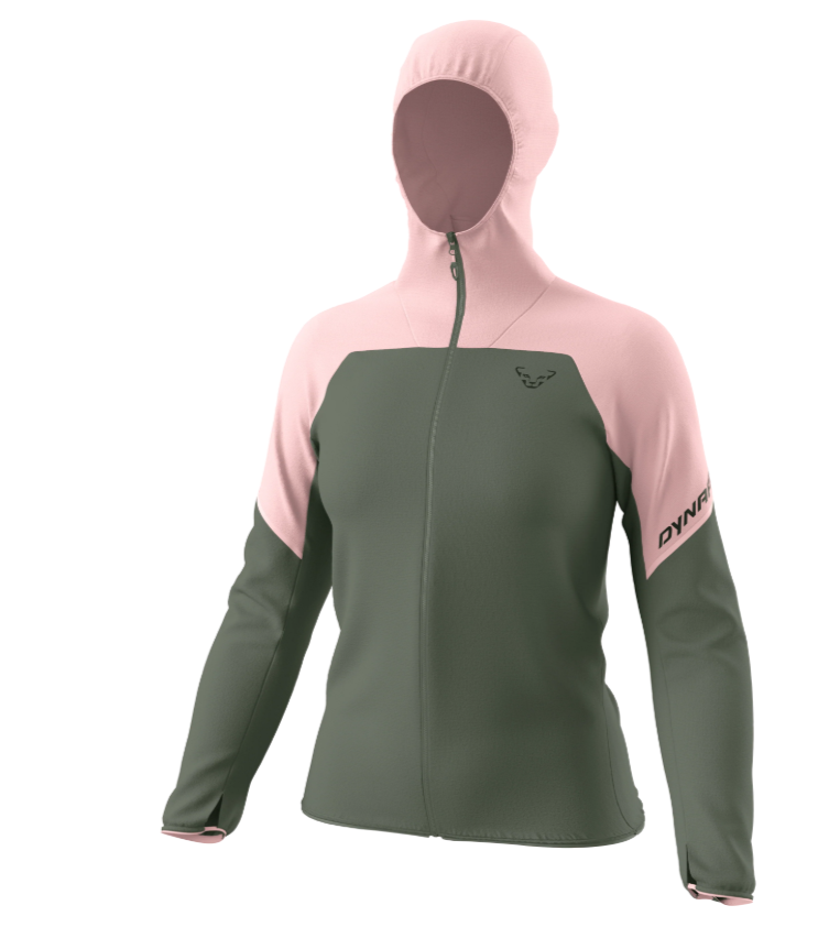 Miniatura Chaqueta Mujer Alpine Wind - Color: Rosa/Gris