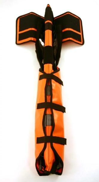Miniatura Inmovilizador Espinal para Extracción Oregon Spine Splint II - Color: Naranja