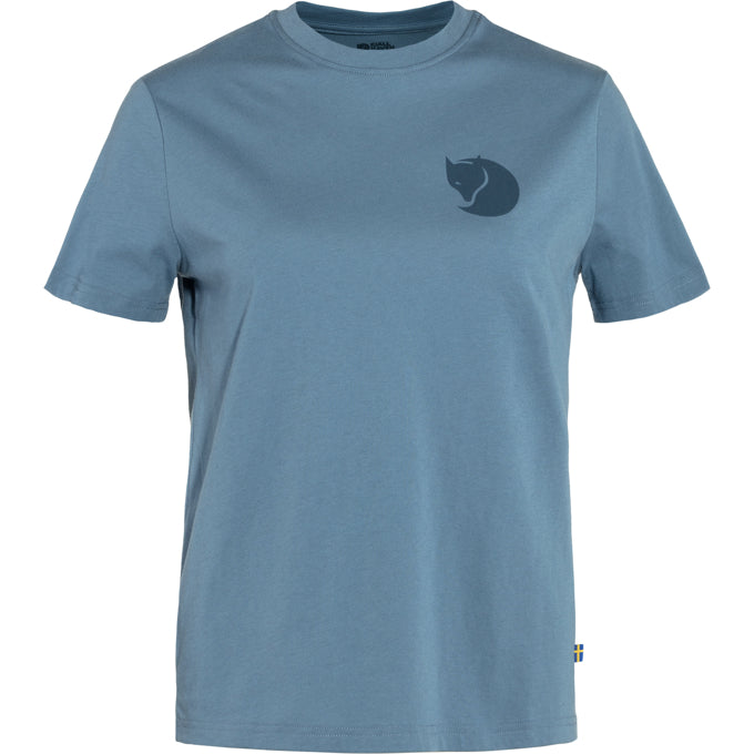 Polera Mujer Fox Boxy Logo - Color: Dawn Blue