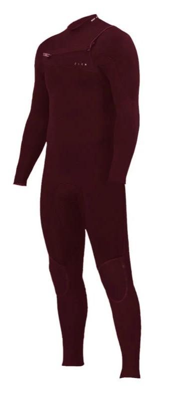 Traje de Neopren Wetsuits Wesley 43 Steamer  - Color: Burgondy