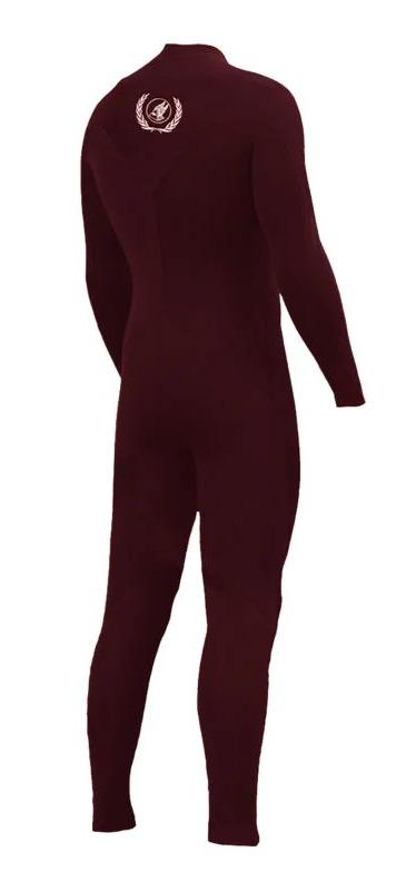 Traje de Neopren Wetsuits Wesley 43 Steamer  - Color: Burgondy