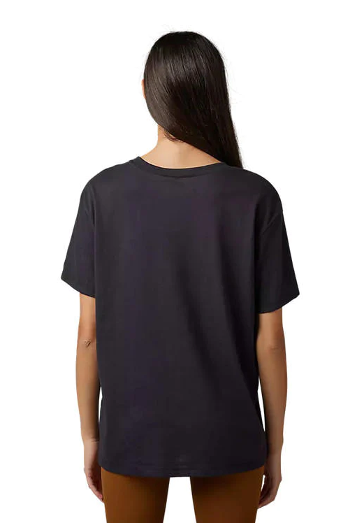 Miniatura Polera Lifestyle Mujer Boundary Manga Corta  - Color: Negro-Blanco