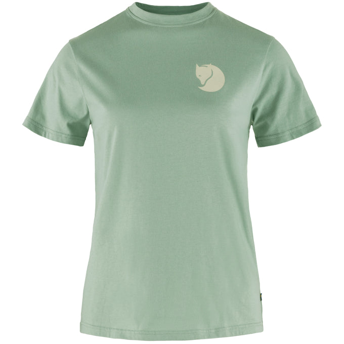 Miniatura Polera Mujer Fox Boxy Logo - Color: Misty Green