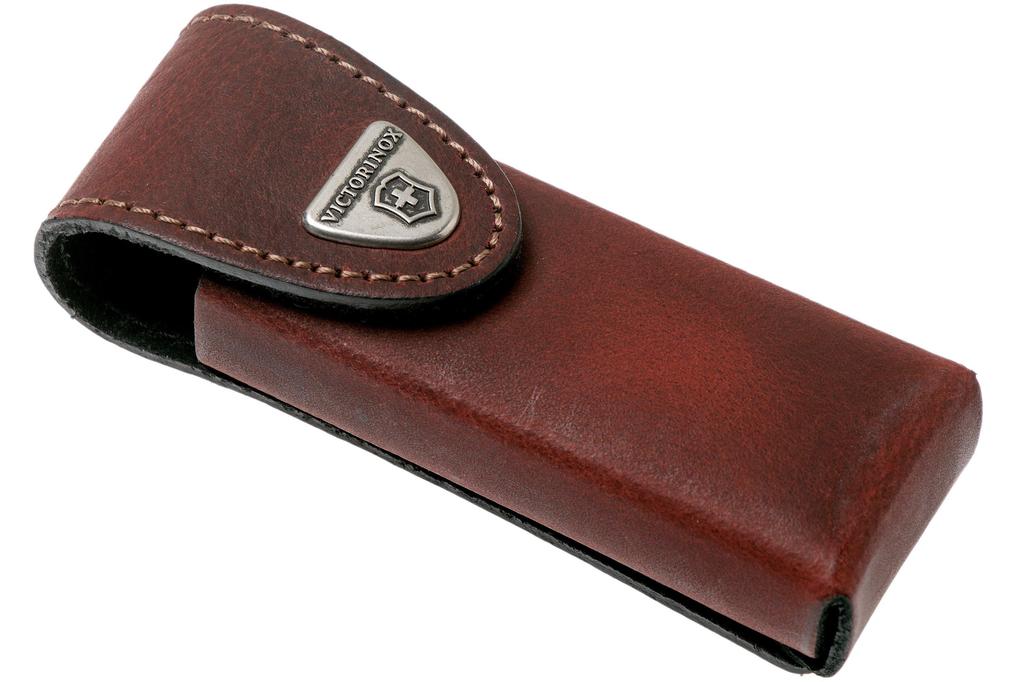 Estuche de cuero para SwissTool Spirit 4.0822.L - Color: Cafe