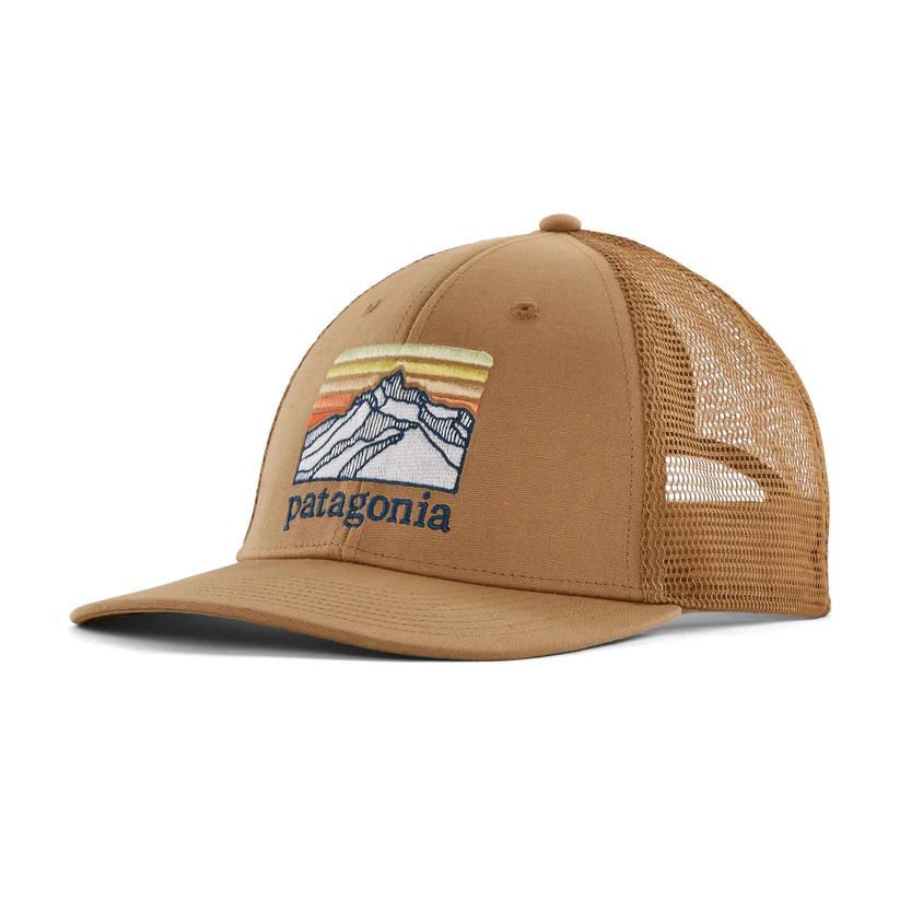 Miniatura Jockey Line Logo Ridge Lopro Trucker Hat - Color: Marron