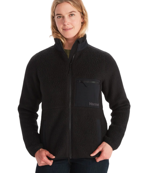 Miniatura Polar Mujer Wiley Polartec Sherpa Fleece - Color: Negro