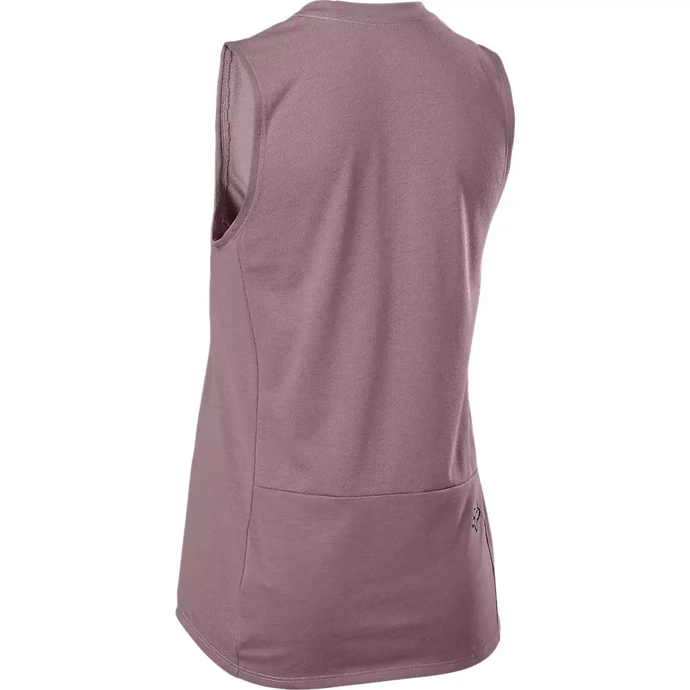 Polera Bicicleta Mujer Ranger Drireleas Sin Mangas - Color: Morado