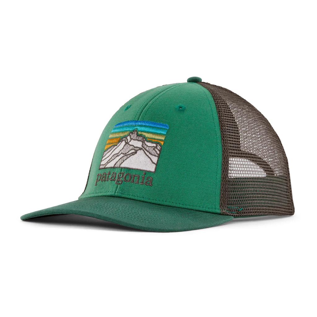 Jockey Line Logo Ridge Lopro Trucker Hat - Color: Verde