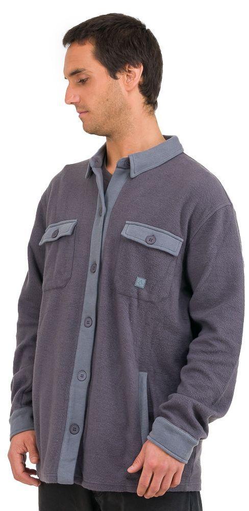 Poleron  Fluby Hombre Reciclado - Color: Steel