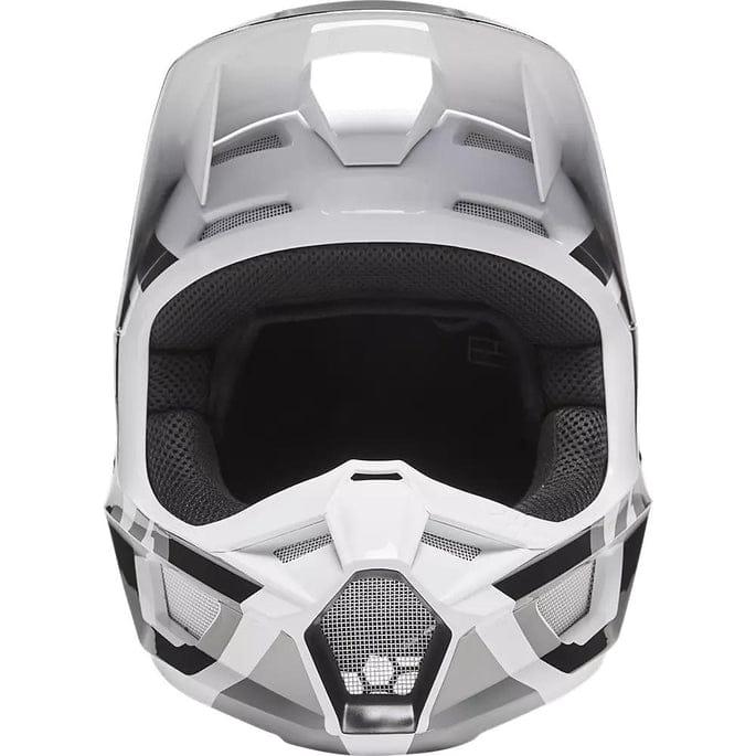 Miniatura Casco Moto Niño V1 Lux - Color:  Blanco