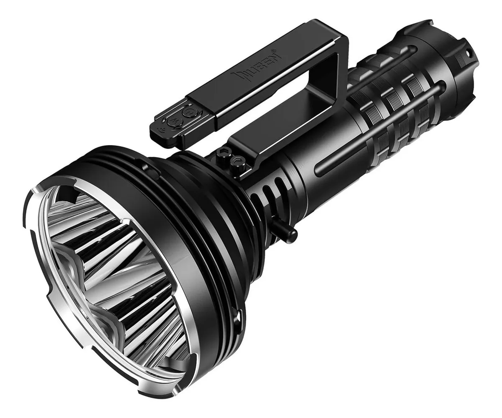 Miniatura Linterna Led Profesional De Largo Alcance 20000 Lúmenes -