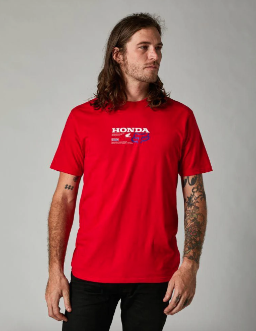 Polera Lifestyle Premium Honda - Color: Rojo