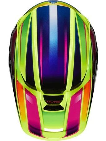 Visera Moto V1 Gama Ylw - Color: Amarillo, Talla: XS/S