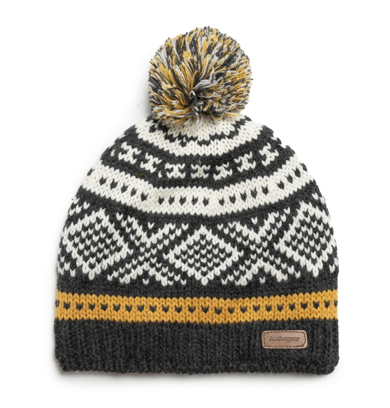 Gorro Unisex Pompom Ethnic Beanie