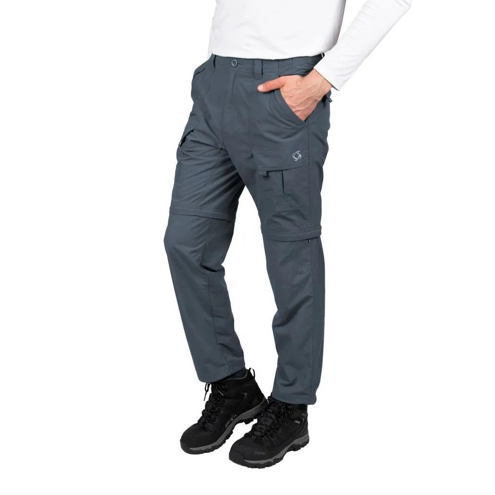 Pantalón Desmontable Kaweskar Hombre - Color: Gris Oscuro