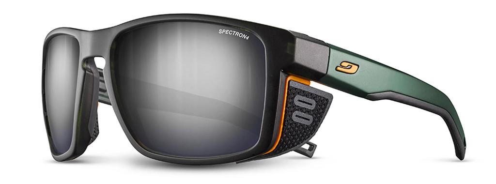 Miniatura Lentes Shield M Spectron 4 - Color: Translu Dark Green/Dark Green/Orange